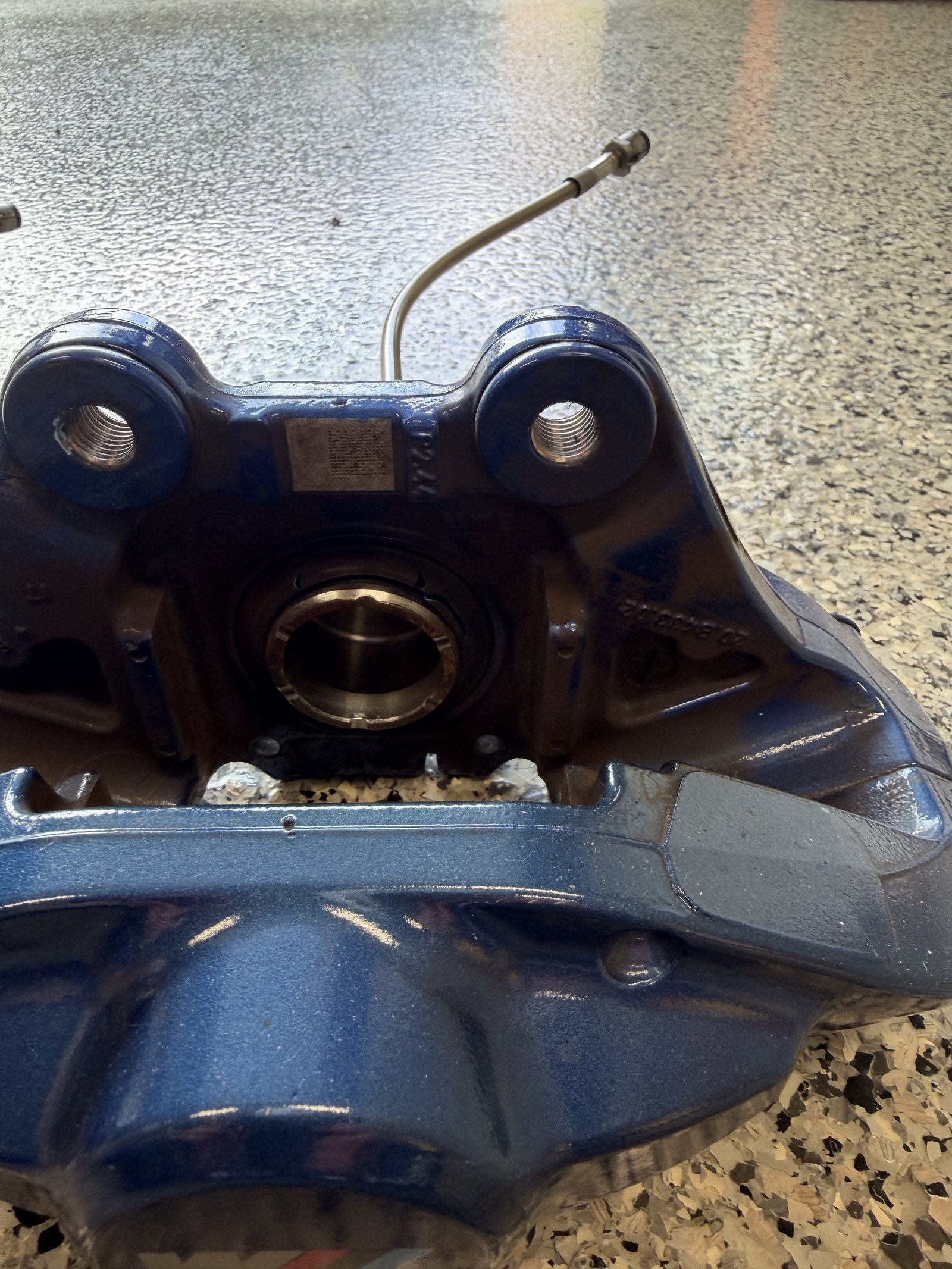 OEM M3/M4 Blue Calipers with Racing Brake Piston Upgrade - Image 4