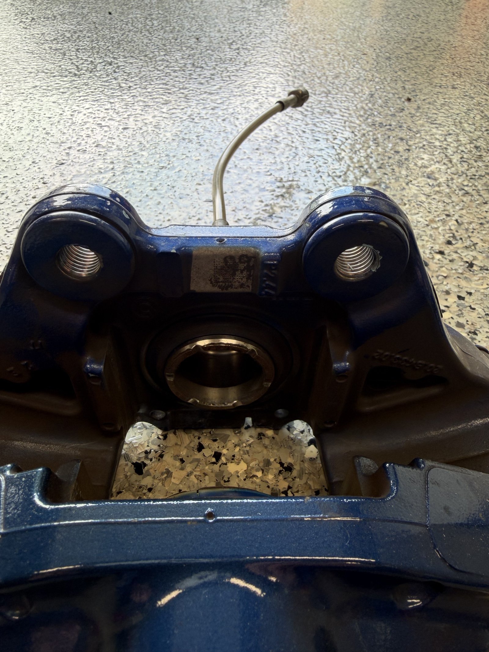 OEM M3/M4 Blue Calipers with Racing Brake Piston Upgrade - Image 3