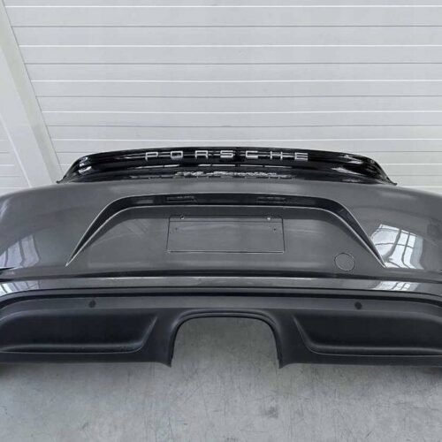 Rear bumper Porsche 718 Boxster 982 rear original disassembly
