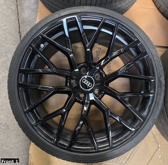 Genuine Audi R8 4S Gen 2 20" Black Optic Wheels – Full Set - Image 9