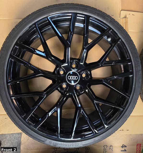 Genuine Audi R8 4S Gen 2 20" Black Optic Wheels – Full Set - Image 5