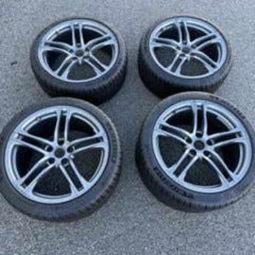 OEM Audi R8 Gen 1 19″ Forged Fuchs Wheel & Tire Set – 8.5J/11J ET42/ET50 (2008–2015)