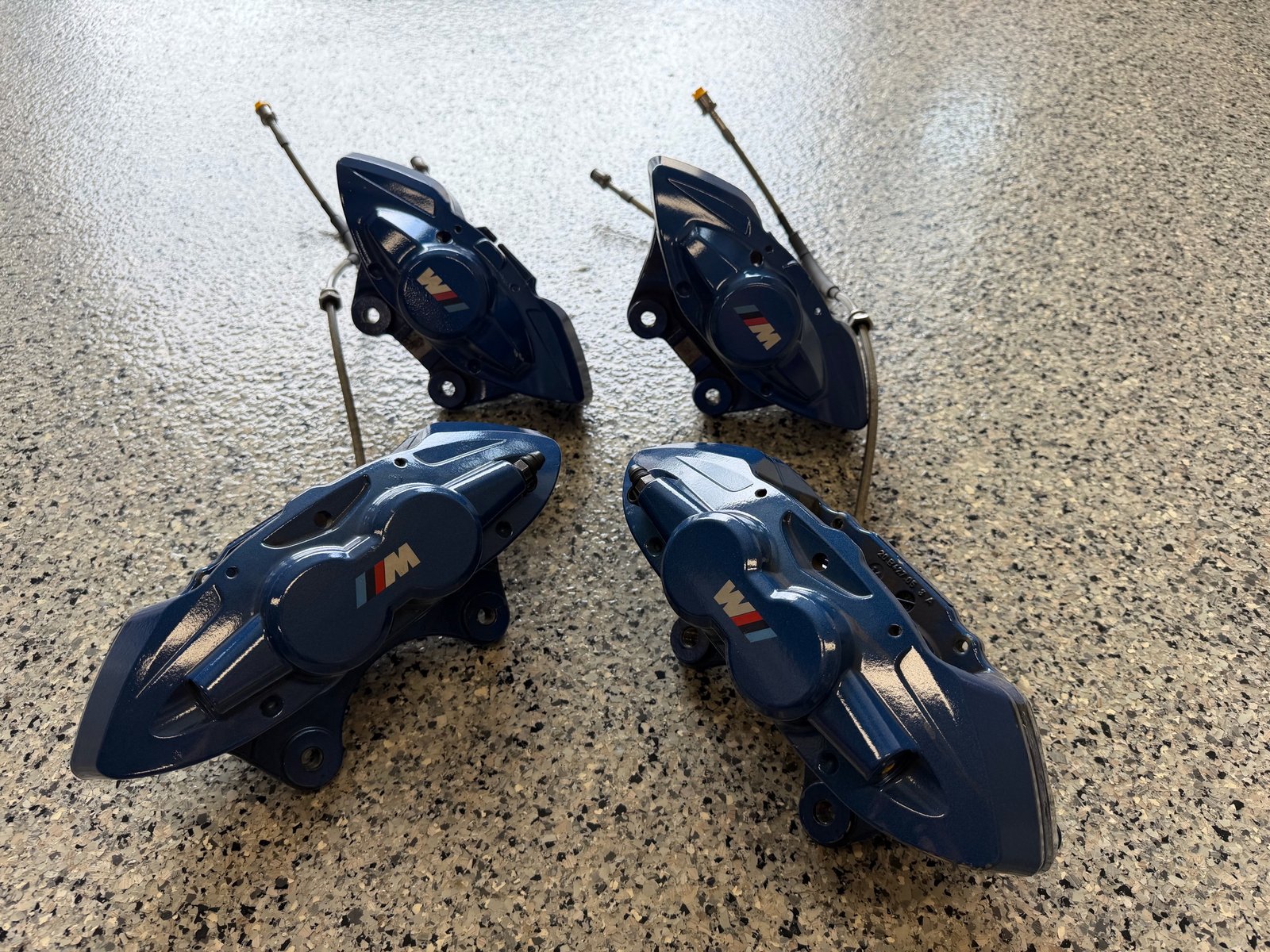 OEM M3/M4 Blue Calipers with Racing Brake Piston Upgrade - Image 11