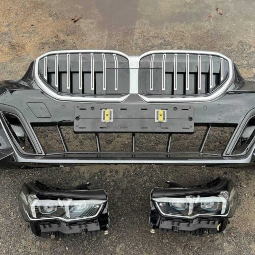 Bumper BMW 5 G60 Headlights Headlight BMW 5 G60 grille headlights LED lights Blinds
