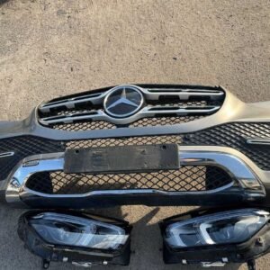 Bumper Mercedes W167 GLE Headlights Lights Mercedes Headlight GLE AMG V167 Radar