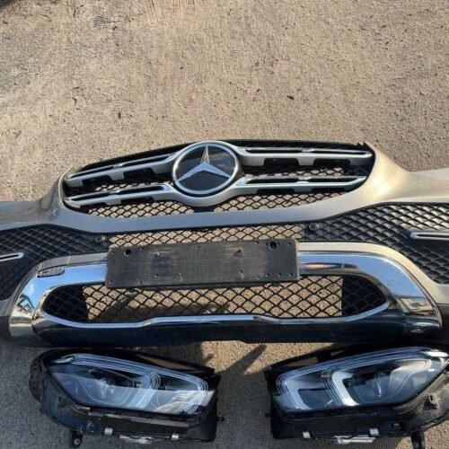 Bumper Mercedes W167 GLE Headlights Lights Mercedes Headlight GLE AMG V167 Radar